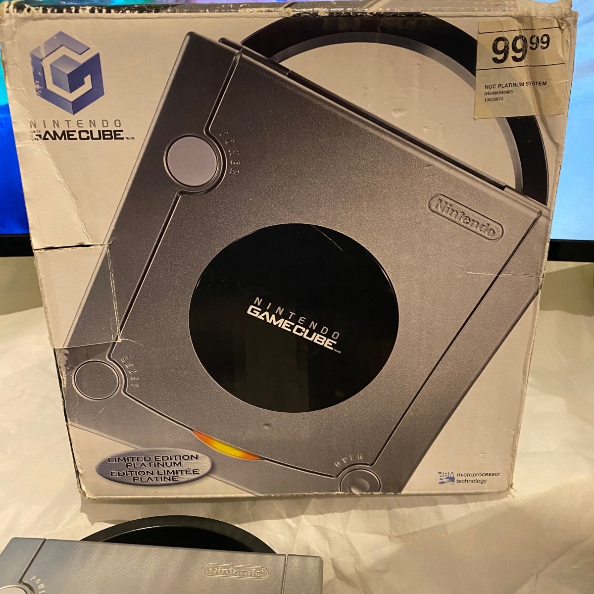 Buy Ntsc Platinum GameCube console boxed (north American) -@ 8BitBeyond Buy Ntsc Platinum GameCube console boxed (north American) -@ 8BitBeyond